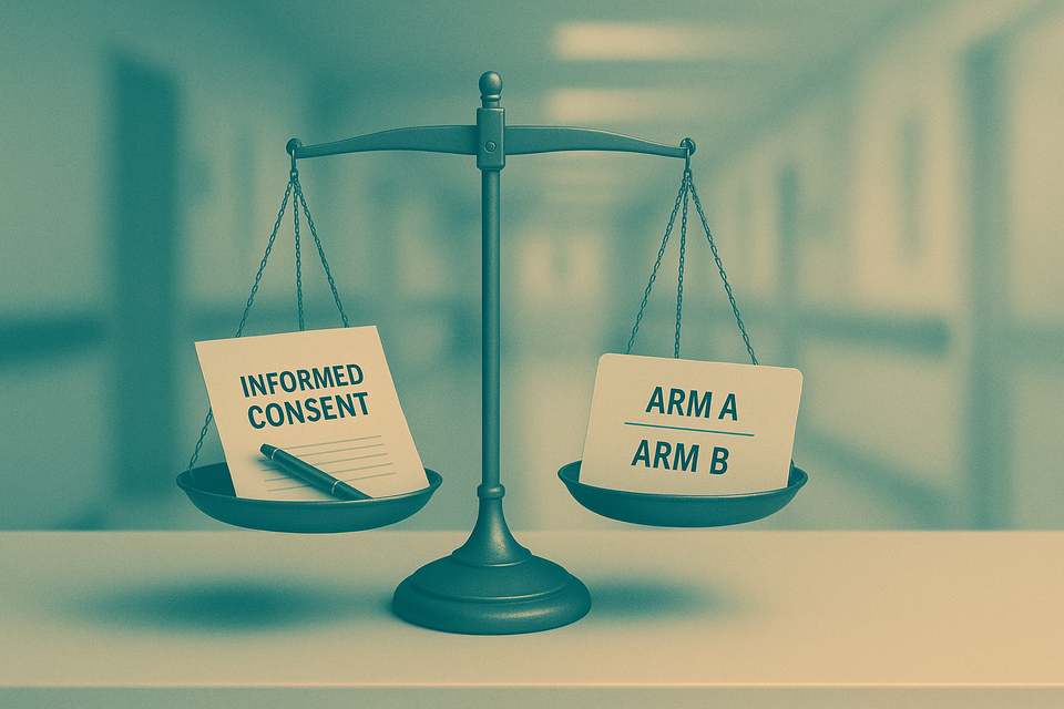 Would You Randomize Before Consent?